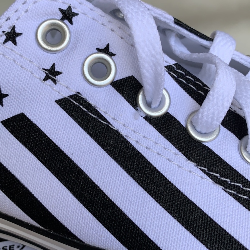 CONVERSE CTAS OX WHITE/BLACK/WHITE MENS - Picture 14 of 15